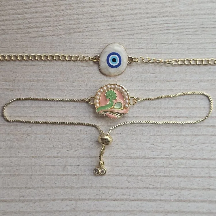 Stylish Evil Eye Bracelet Rakhi